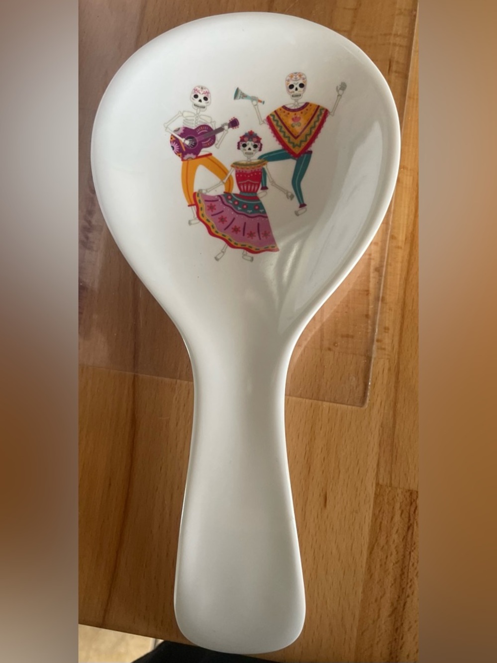 Melamine spoon rest